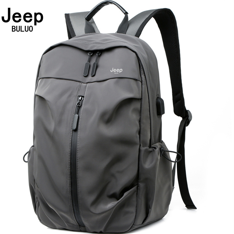 Streetwear Brand Backpack - Jeep-男性と女性のための大容量のバックパック,15.6インチのラップトップを運ぶためのカジュアルなランドセル