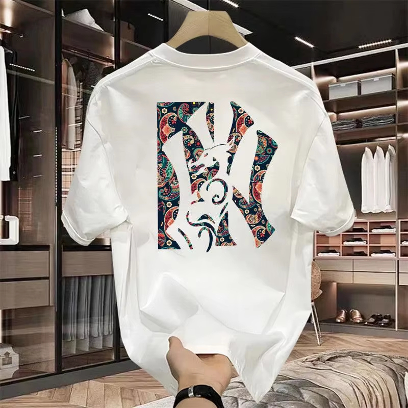 Streetwear Brand With Flowers - 2026 カシューフラワーパターン野球スポーツ文化ブランド Tシャツ綿グラフィック Tシャツ男性女性夏ストリートウェア