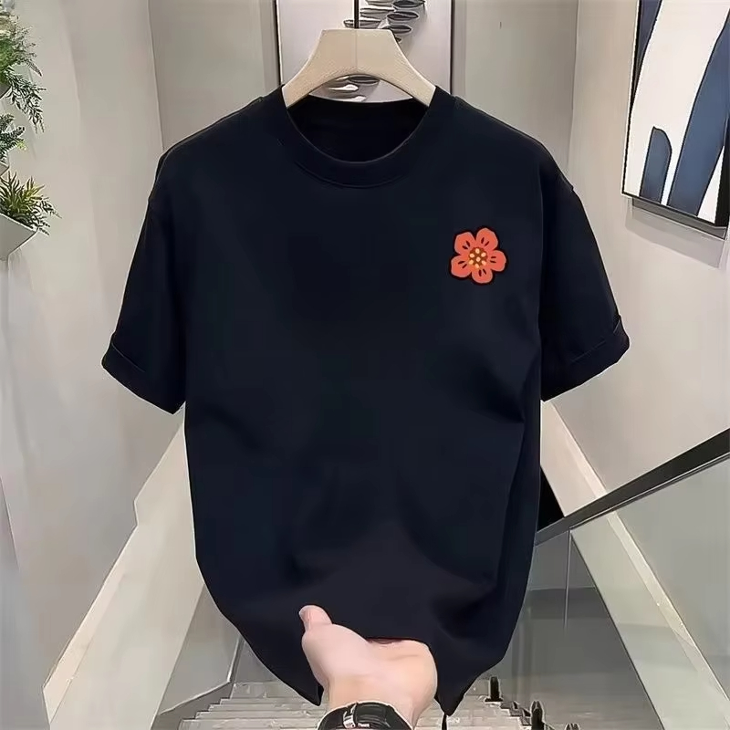 2026年カートゥーンフラワーTシャツ メンズコットンTシャ - Streetwear Brand With Flowers のレビューと価格