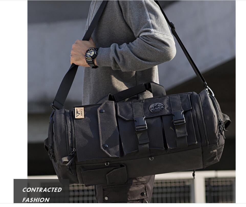 カカブランド新男性旅行のバックパック男性オックスフォード旅行 - Streetwear Brand Backpack のレビューと価格