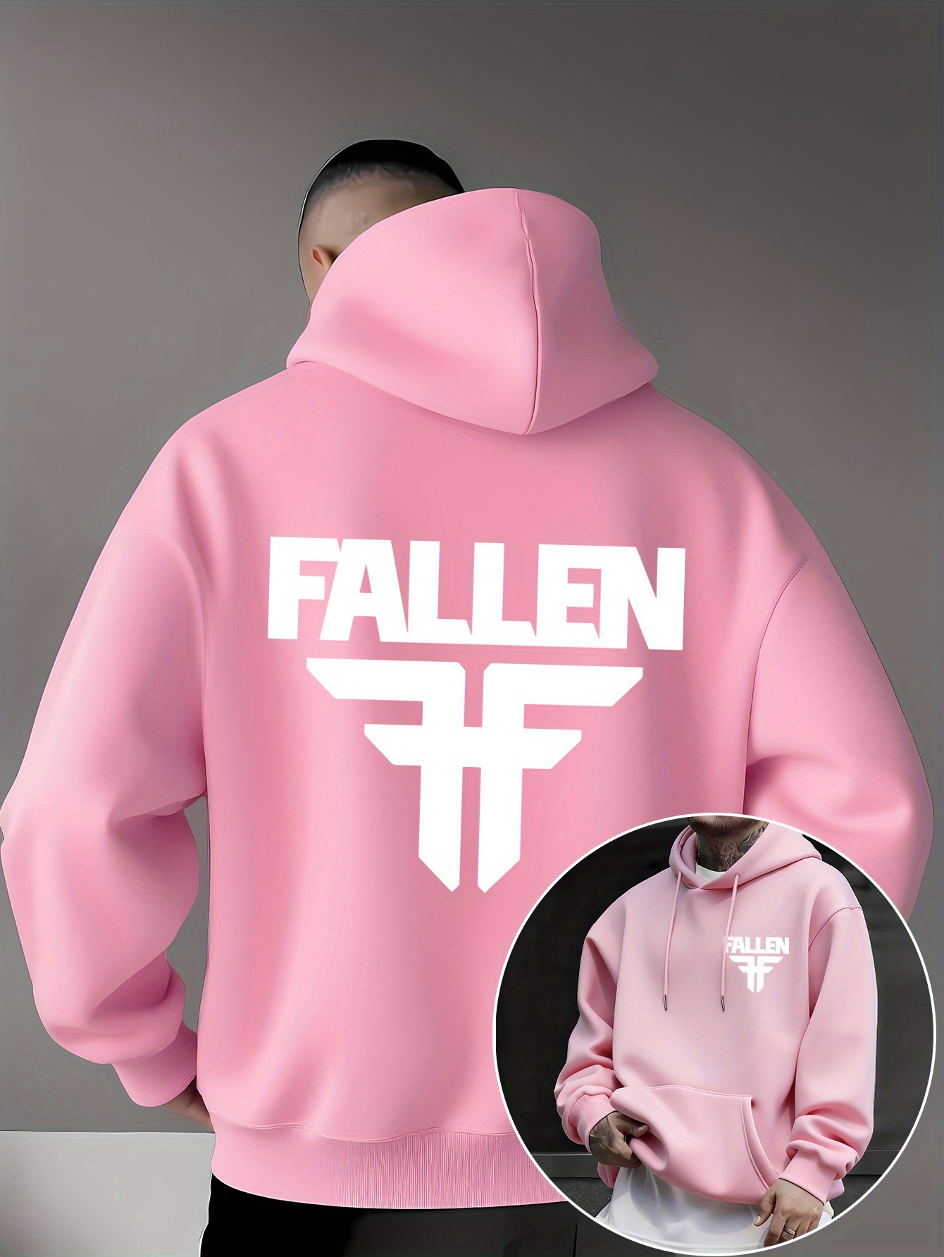 スケートスタイル FALLEN パーカー メンズ スケートブ - Streetwear Brand Logo Design のレビューと価格