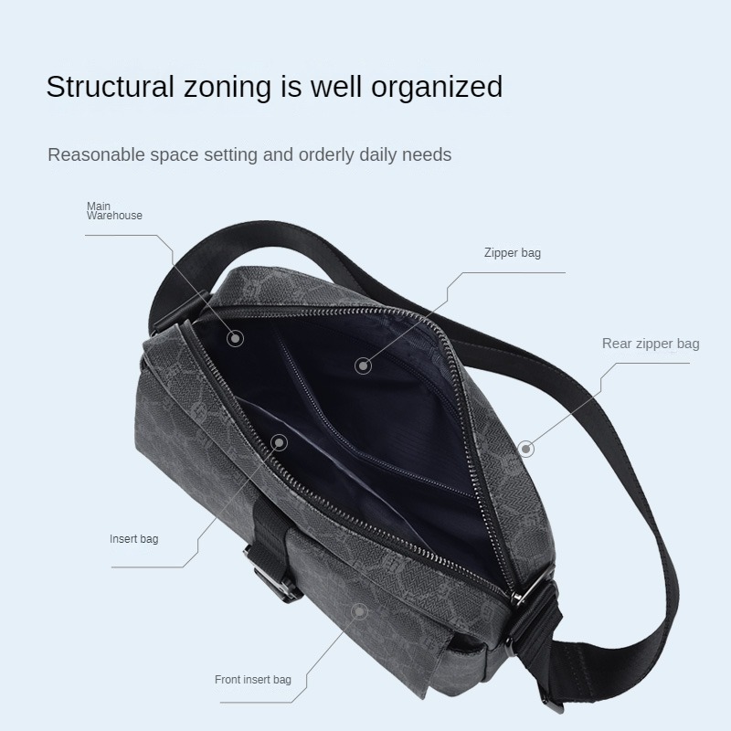 メンズゴルフショルダーバッグ,大容量ショルダーバッグ,スポー - Streetwear Brand Backpack のレビューと価格