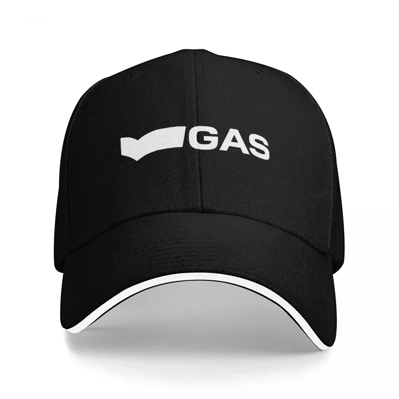 新しいGASブランドロゴ入りブラックベースボールキャップ、ホ - Streetwear Brand Logo Design のレビューと価格